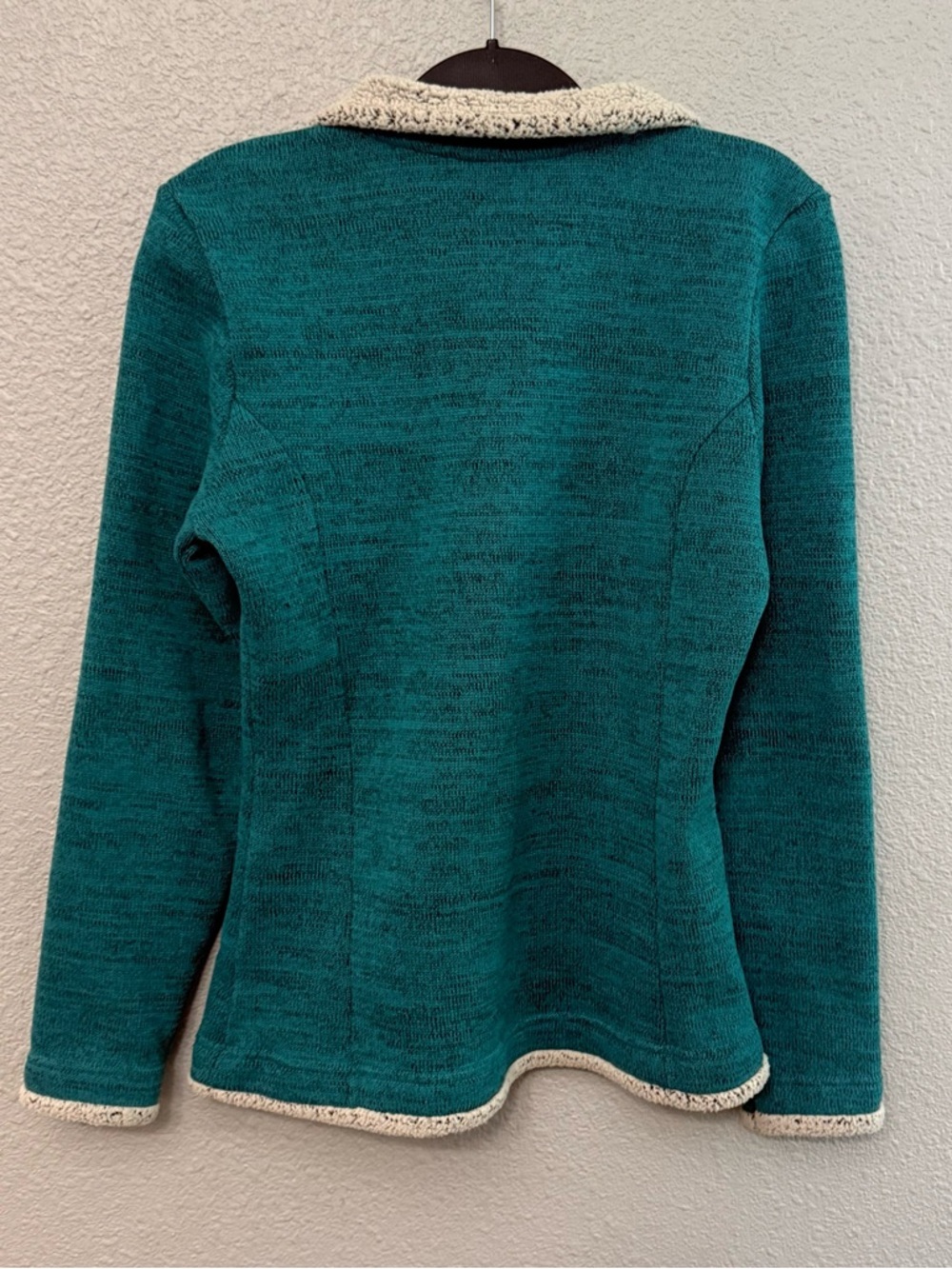 Kuhl | Alaskan 1/4 Zip Sweater | Teal | Size Medium - Picture 3 of 6